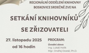 Setkání zřizovatelů a knihovníků 2025