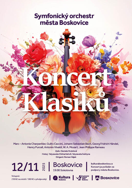 Symfonický orchestr města Boskovice: Koncert Klasiků