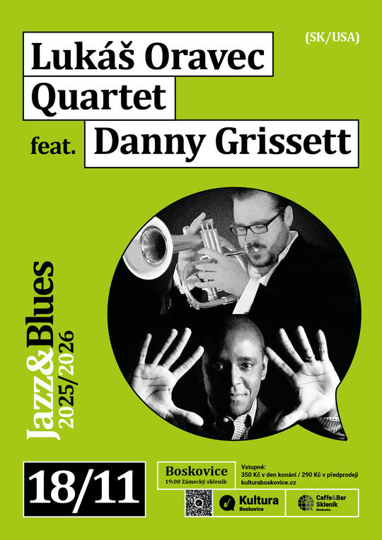 Lukáš Oravec Quartet feat. Danny Grissett (SK/USA)